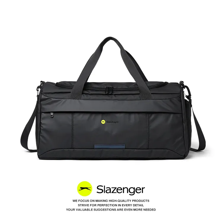 Slazenger/史莱辛格旅行袋大容量健身包运动游泳包干湿分离男旅行