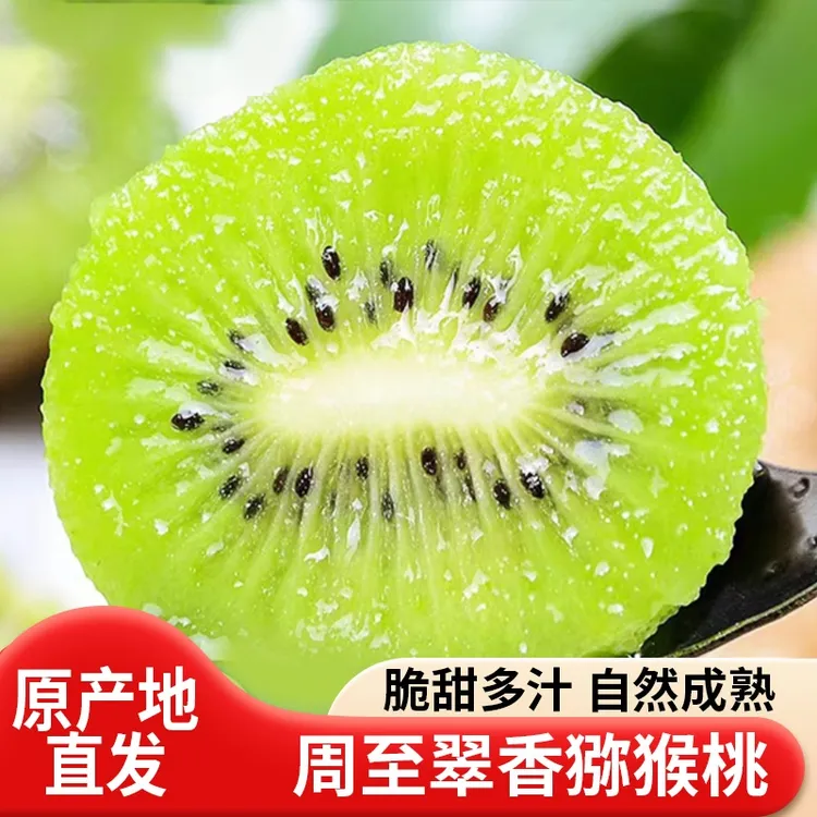 战士推荐陕西周至翠香猕猴桃头茬新果新鲜采摘香甜多汁孕妇可食奇异果