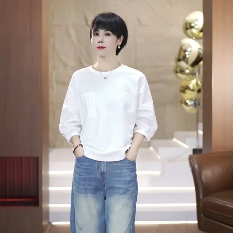 【渲渲推荐】ZY-6190夏季2025新款小钉珠口袋衬衣