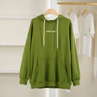麦迪尚品【依X】50803171 宽松百搭连帽卫衣春季女装品牌折扣