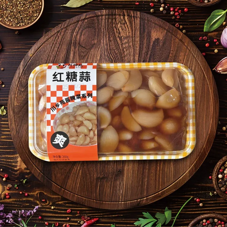 川乡苑正宗红糖蒜带卤汁脆爽可口下饭菜24盒