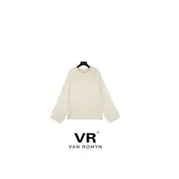 【VR莉娜】512052/山羊绒+桑蚕丝+羊毛丝绒拉毛拉绒毛衣2025新款