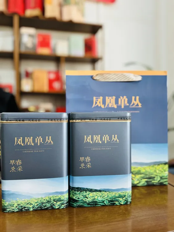 茶礼潮州单丛茶蜜兰香500克罐装凤凰单枞春送礼佳品工夫茶