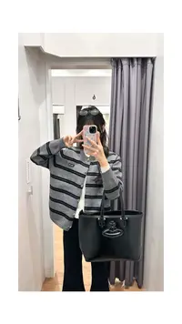 香香公主 毛衣开衫 miu系女生穿搭