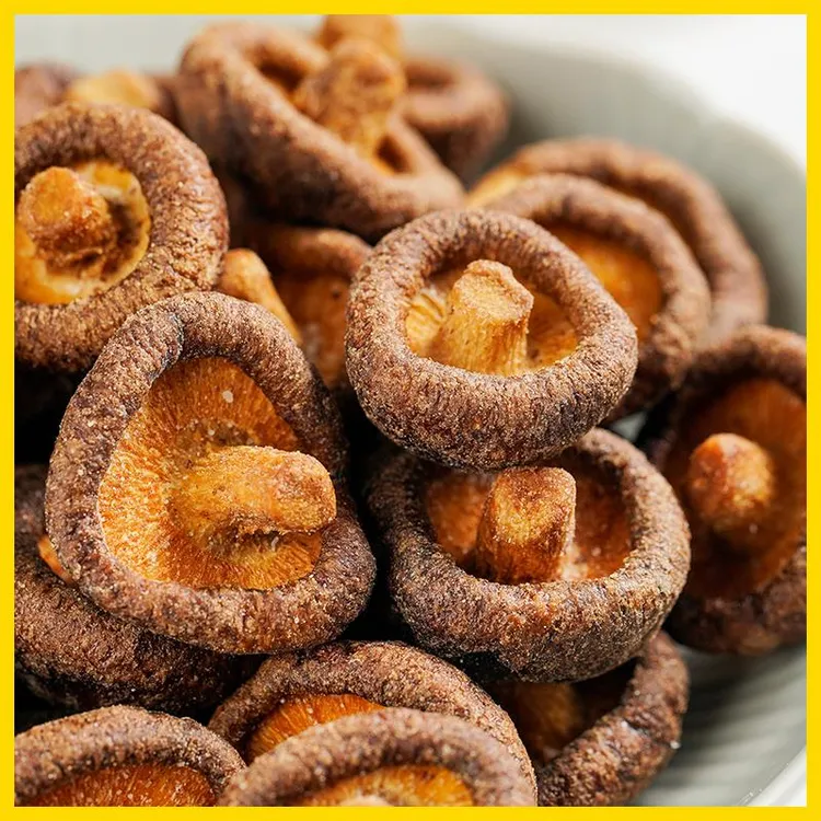 茶翁古镇香菇脆片果蔬脆即食香菇干蘑菇干超好吃零食