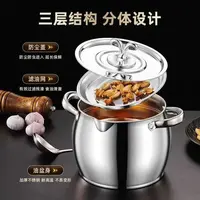 金属猪油盆大容量储油桶油鼓盆带盖厨房带过滤网猪油罐 