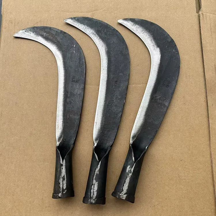 广西仙湖刀具弹簧钢老式锻打割草刀镰刀砍草砍树枝锋利砍椰树椰子