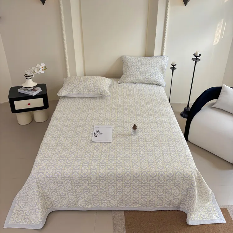 雅赞（纱布软凉席） 简约高级 透气吸汗 平整不跑床可机洗