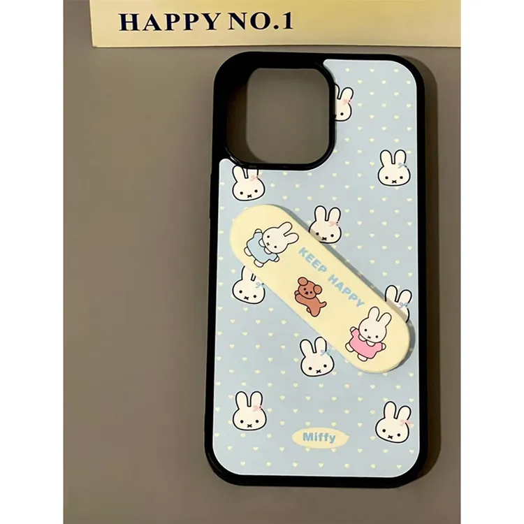 BANCA米菲兔创可贴支架适用iphone16promax手机壳苹果15/14/13/12