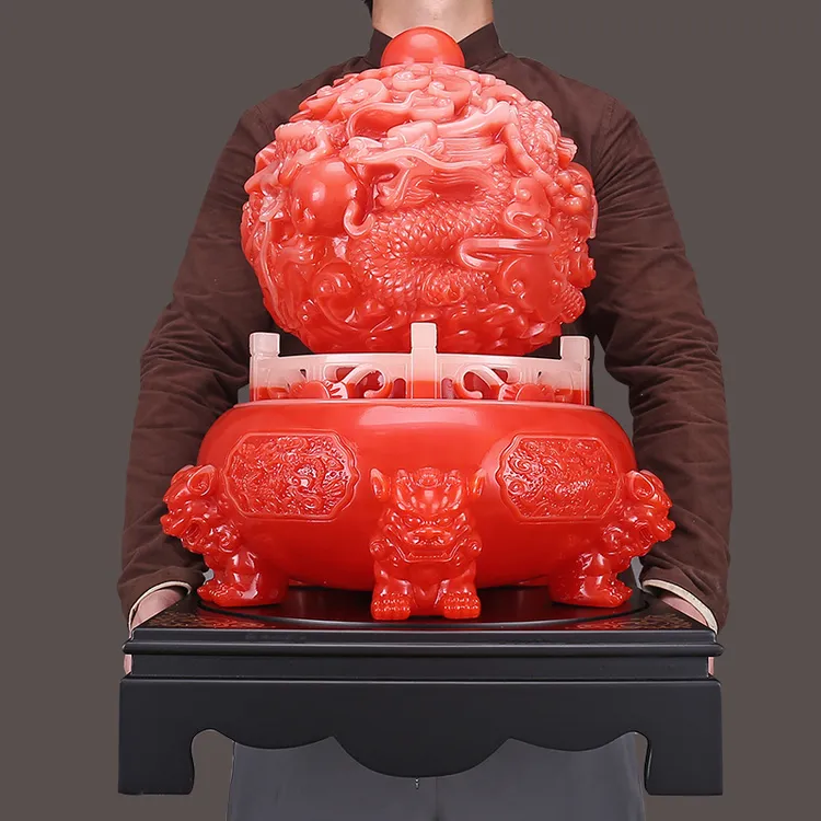 【师傅推荐】九转乾坤鼎摆件家居客厅电视酒柜装饰品办公室桌乔迁