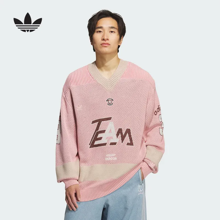 adidas/阿迪达斯三叶草明星同款男子针织衫KF4468