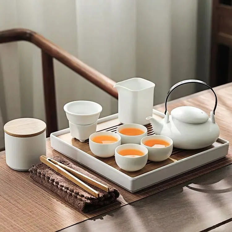 国潮主人杯干泡盘小茶台功夫茶具礼盒简约茶叶罐泡茶壶茶具配件
