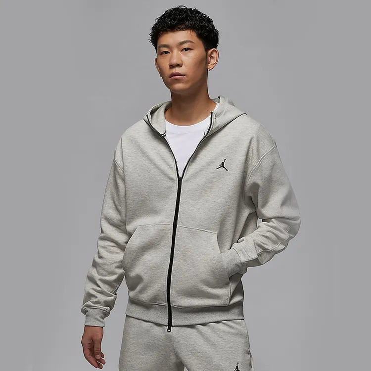 耐克JORDAN耐克外套开衫卫衣男运动连帽夹克FV8603-050