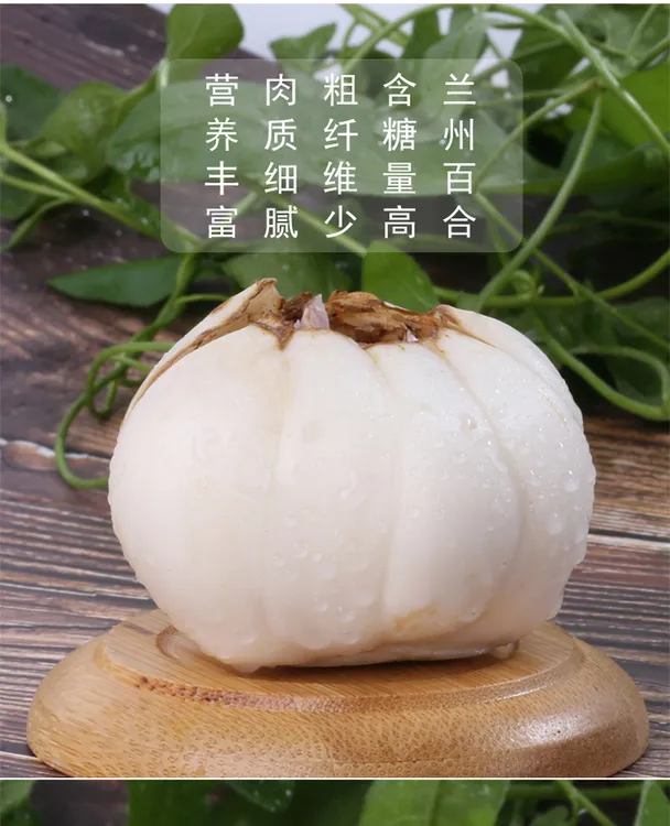 【百合哥】正宗兰州新鲜甜百合 真空包装 顺丰包邮 各种规格1-5斤装