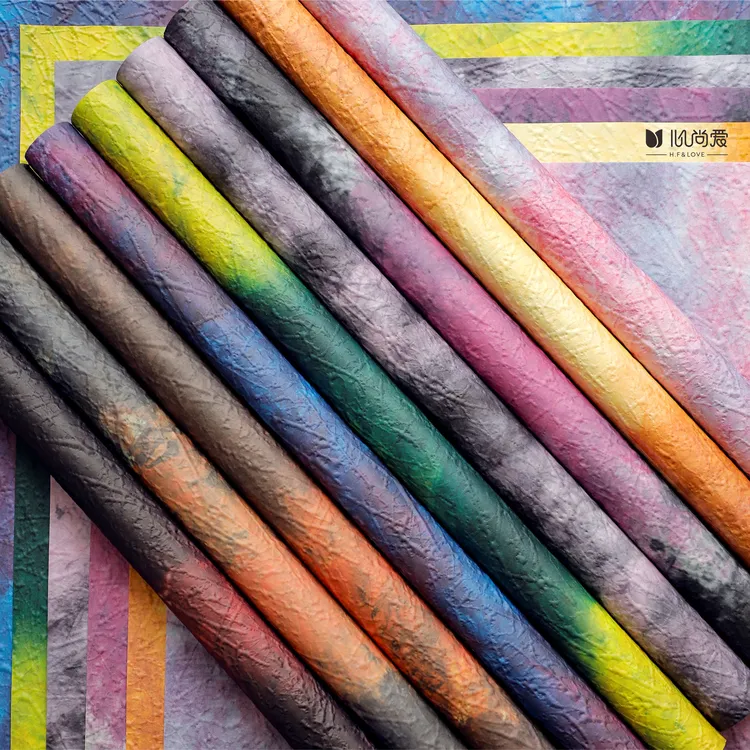 新款高级感水墨石纹肌理纸鲜花花束包花纸手工花艺diy材料