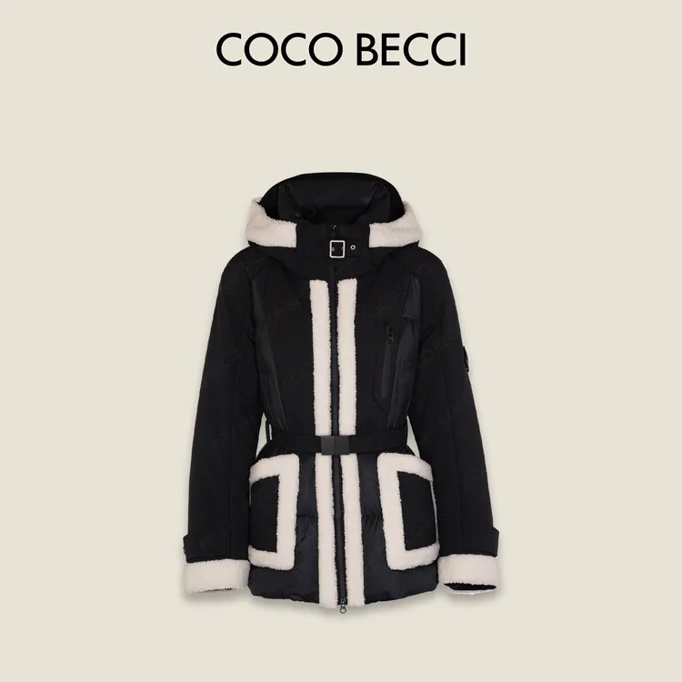 COCO BECCI【95罗曼系列】冰岛雪夜-白鹅绒高端鹅绒服CFJJC301017