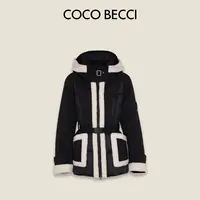 COCO BECCI【95罗曼系列】冰岛雪夜-白鹅绒高端鹅绒服CFJJC301017