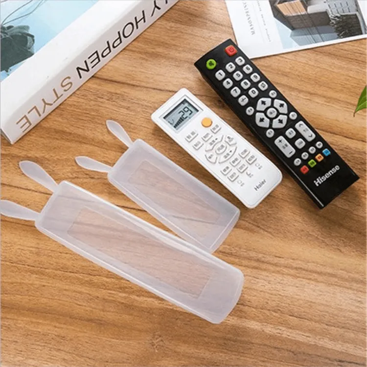 透明硅胶遥控器套防尘罩耐用可防水防尘拉伸家用硅胶保护套