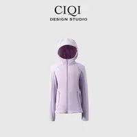 CIQI STUDIO【轻云梦暖】进口白鸭绒三合一简约连帽羽绒外套HH30