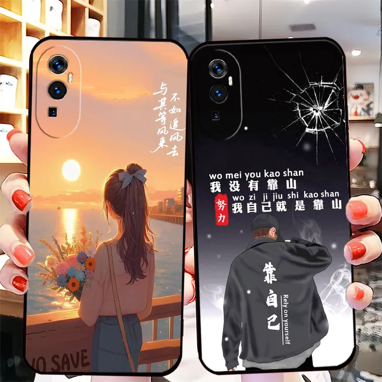 OPPOReno10Pro手机壳PHV110耐脏潮男全包新款网红女硅胶防摔软壳