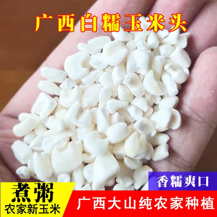 广西罗城糯玉米头河池白糯玉米头煮粥头正宗罗城天河玉米头