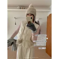 香香的蕉 新国标90白鸭绒韩系豆腐羽绒服马甲