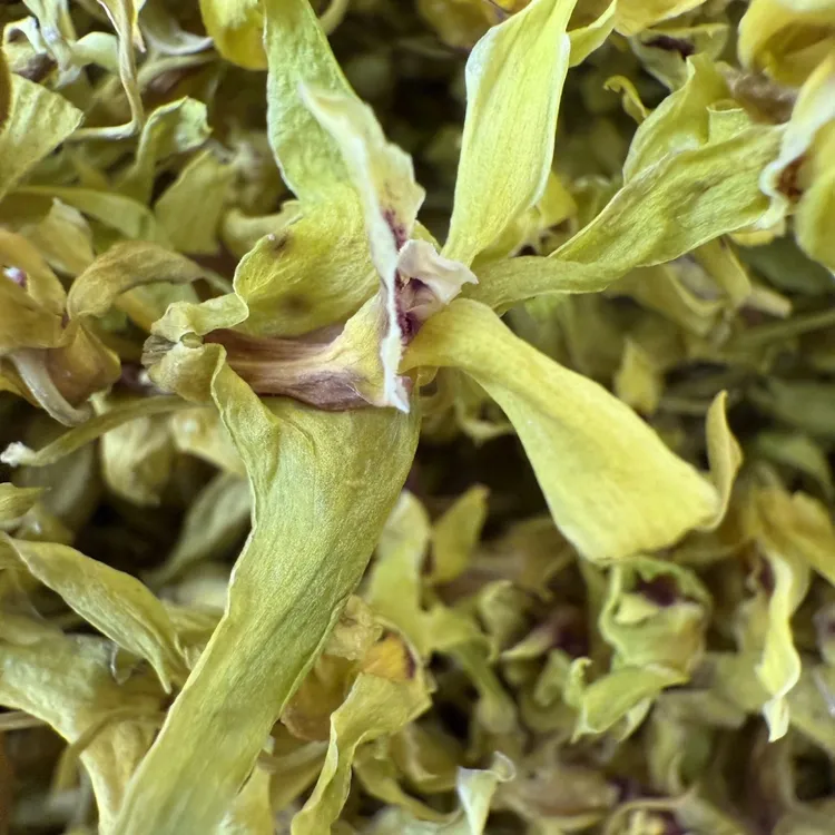 涵苑当季铁皮石斛花茶石斛干花瓶装铁皮石斛花泡茶滋补营养