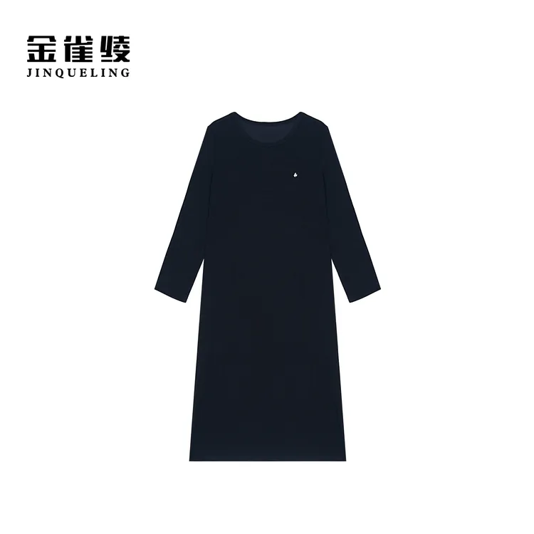 金雀绫【三叶草】常规修身显瘦御姐风加宽加大连衣裙SZA2LL572