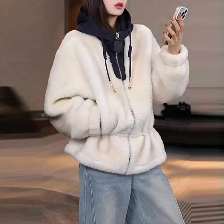 香朵儿【新春滑雪系列】简约百搭时尚外套女士冬季潮流时尚洋气上衣