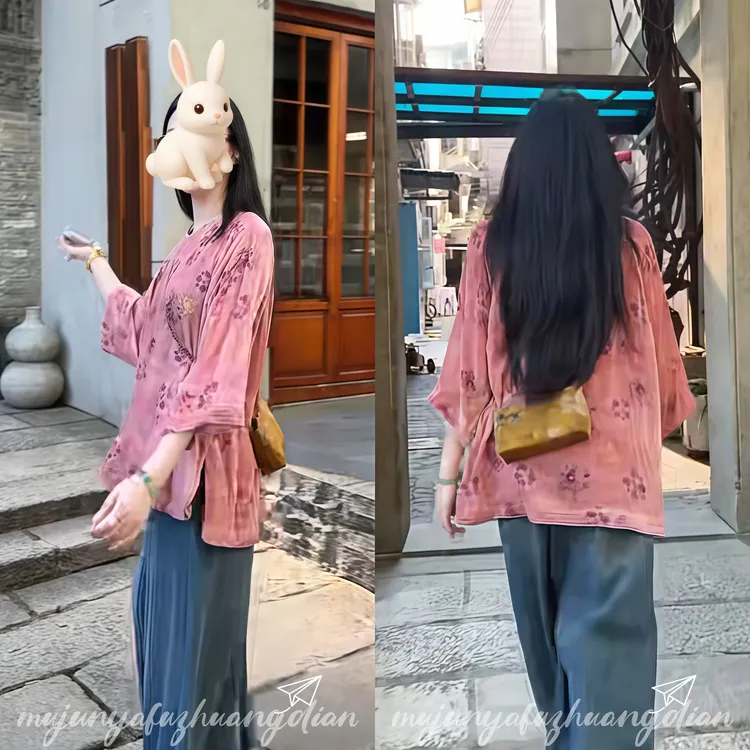 2025秋季款新中式女装套装国风禅意气质休闲独特高端精致唐装