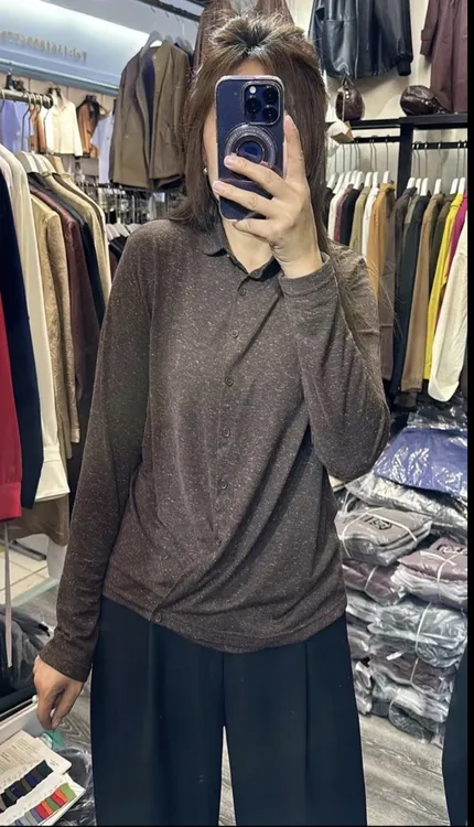 （时尚服装店）同款棉麻内搭款 面料透气柔软 