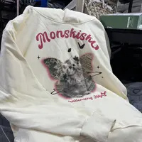 #2316蝴蝶猫连帽卫衣