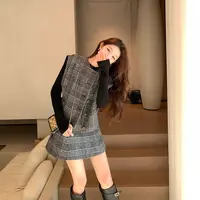 "简行优雅"曼彻斯特手工坊~松弛又老钱羊毛小香-时尚套装