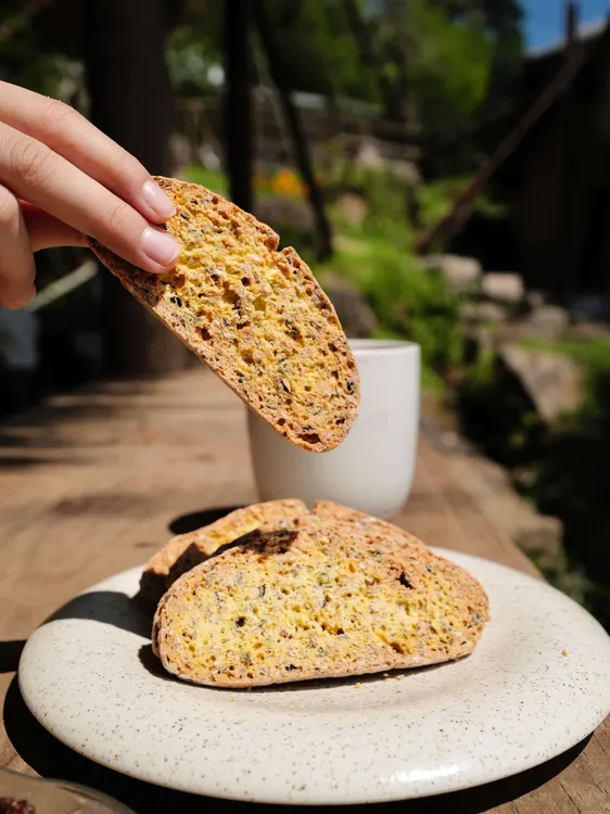 Juicy零食点心意式坚果脆饼健康零食