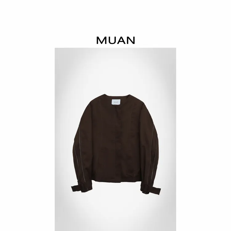 木岸MUAN：《诺丁顿外套》定制高级宽松百搭长袖外套女CQ-DG3-9038