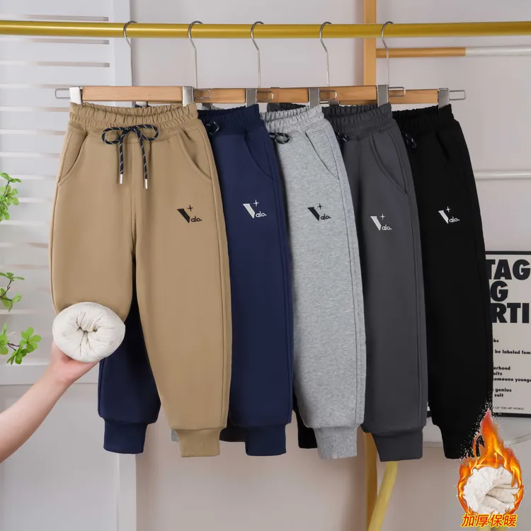 【温变石墨烯四层超厚】冬季抗寒一条过冬保暖儿童百搭时尚加厚棉裤