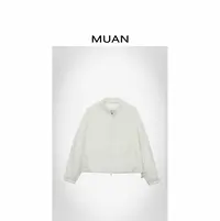 木岸MUAN：《微光棉服》定制高级百搭宽松简约外套上衣D-MJ-F8326