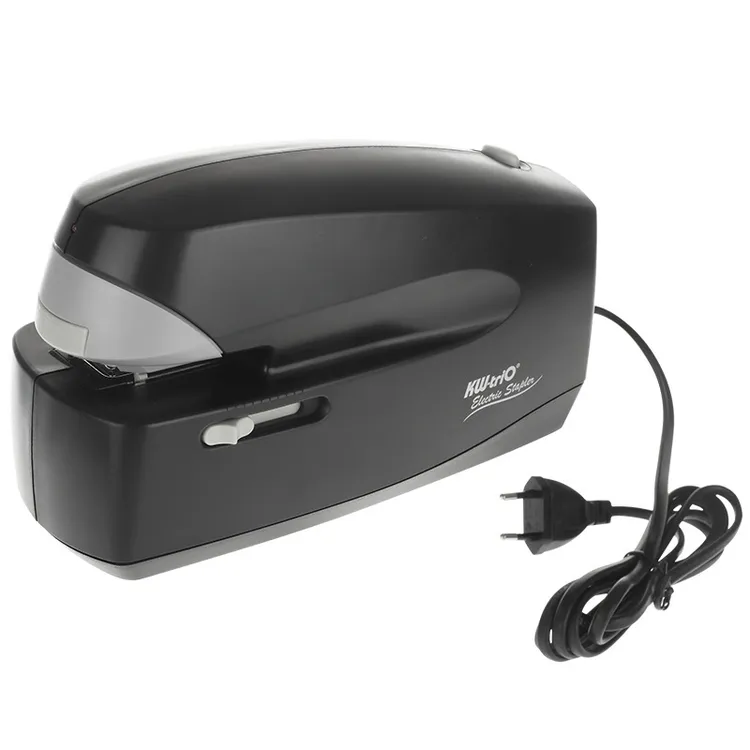 可得优5990电动订书机12号智能感应全自动装订订书器订书机订25页