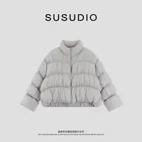 SUSUDIO 秋冬蓄热保暖耐寒蓬松五防零压感户外鹅绒羽绒服 70323