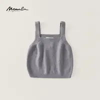 MOMOCO秋季女童洋气时尚韩版针织马甲背心77730233001