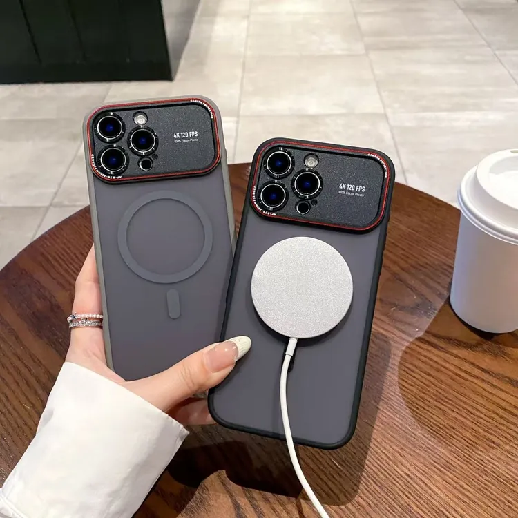 秒变17适用iphone16磁吸手机壳15promax苹果大视窗14简约防摔全包