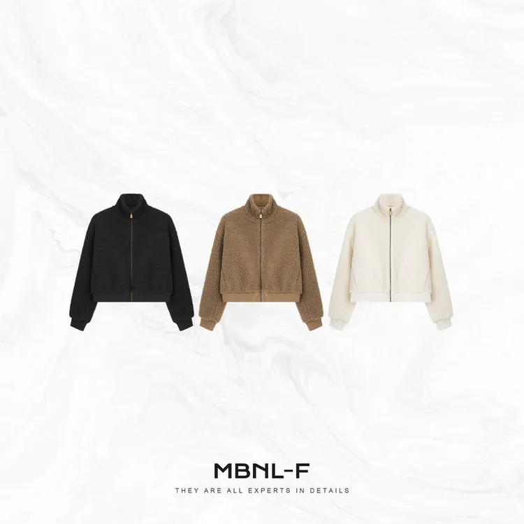 MBNL-F”L.U. 冬季巴黎“ 经典极简摇粒绒外套 秦磊XM-XWT6338