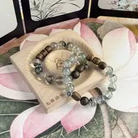 【元福禄】【常青树】天然绿幽灵设计款手串 多样性发其一