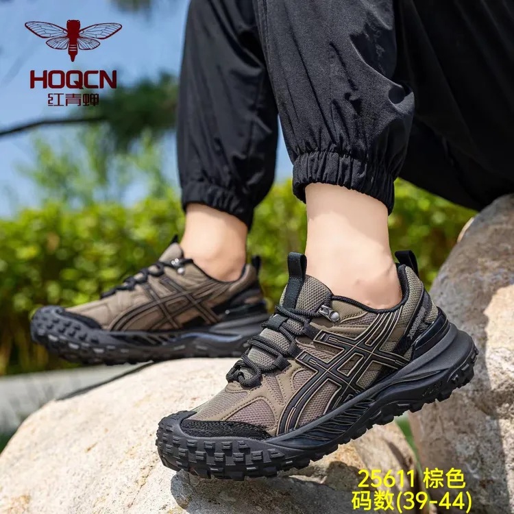红青蝉2026春款男士冬季透气防滑百搭时尚休闲运动轻便户外运动
