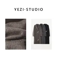 人生大衣经典定纺系列-骆驼绒慵懒戗驳领双面呢大衣25309010    