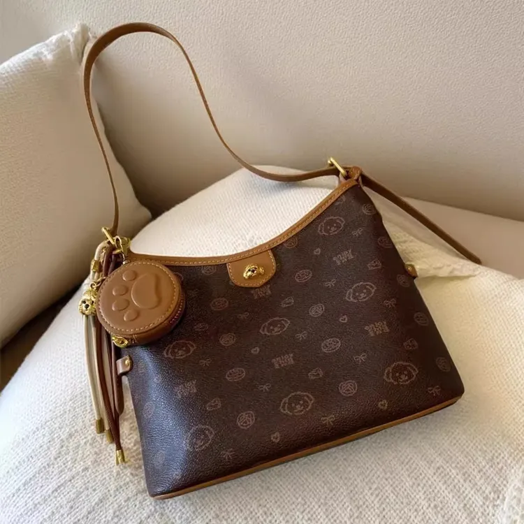 南风Chio2nd 面包小狗托特包包女士2025新款通勤单肩斜挎包