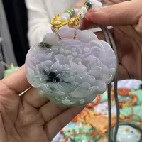 翡翠颈饰未镶嵌代编织