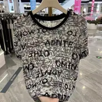 【T恤】高档新款上衣设计感时装女装服装2587[SDN]Q
