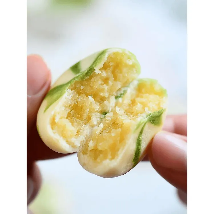 低脂微微甜星空椰蓉饼糕点点心零食食品粗粮早餐