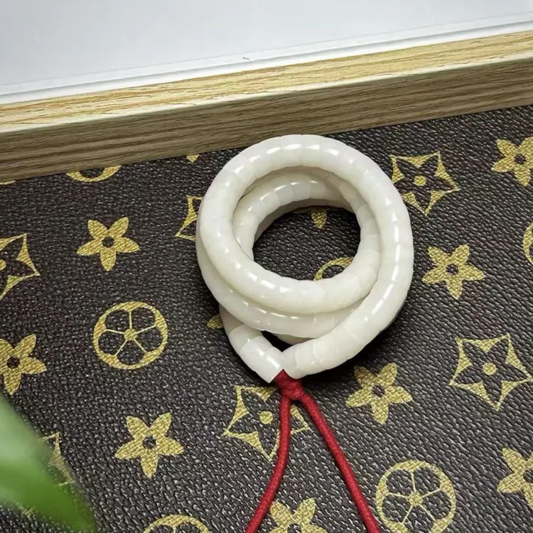 精工根猪大肠藏式斜切卡9mm文玩108颗